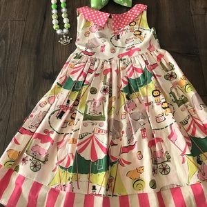 Sweet Petunia dress with Accessories